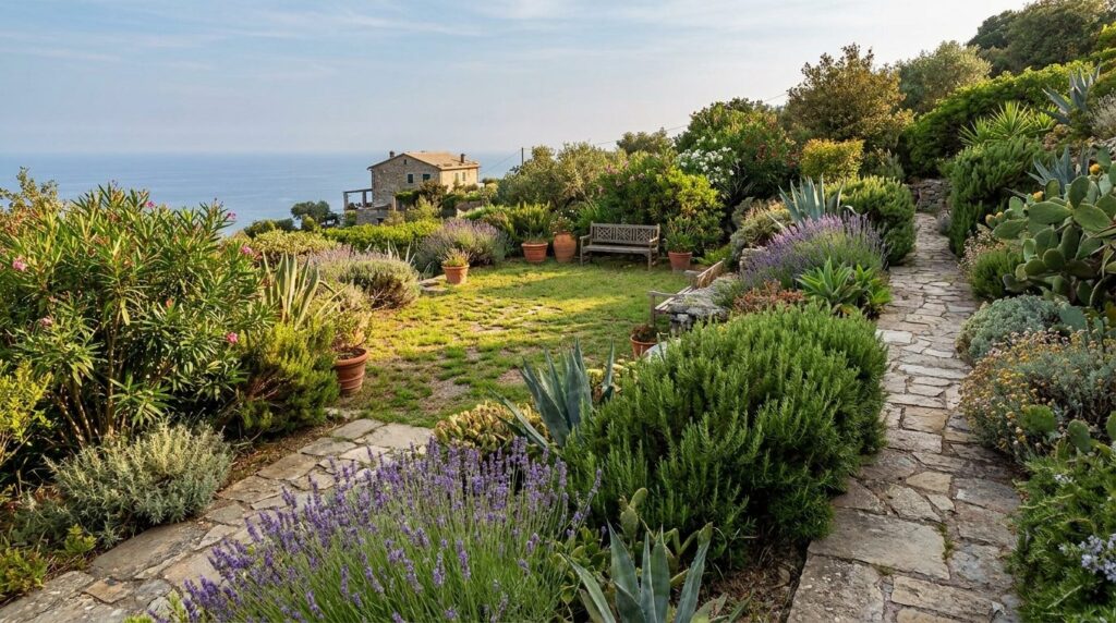 Giardino a bassa manutenzione: come progettarlo in Liguria senza rinunciare alla bellezza